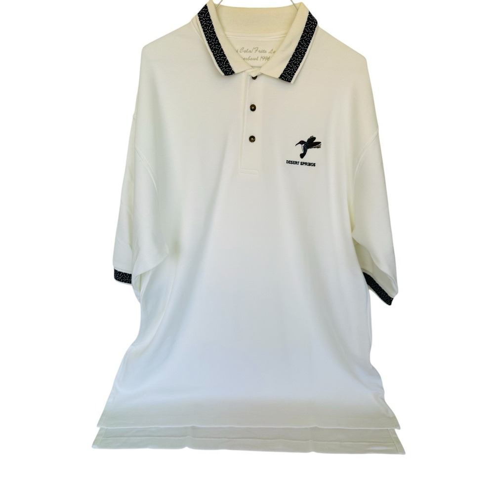 Pepsi Frito Lay Superbowl 1996 Desert Springs Golf Polo Shirt‎ Men's Size XLT - Picture 3 of 11
